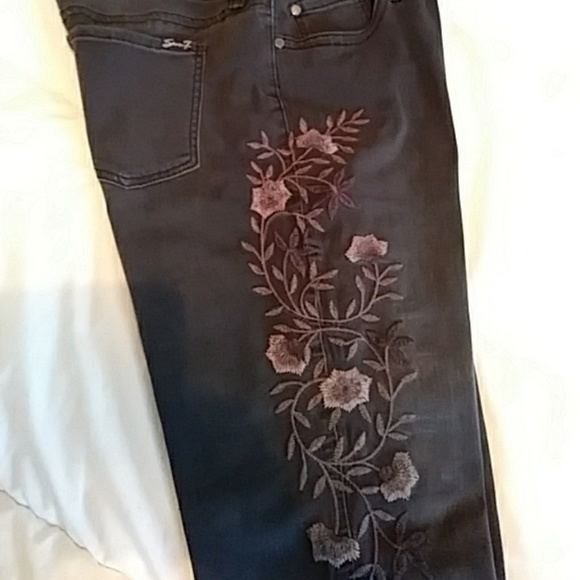 Seven7 Denim - Seven7 embroidered jeans